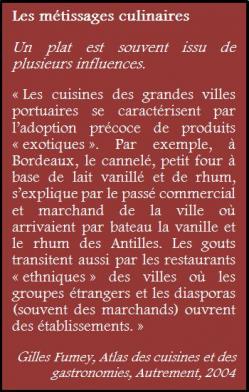 Metissages culinaires